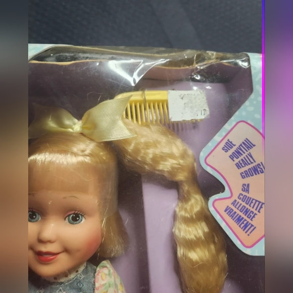 Rare Dolly Suprise Prairie Girl Doll 1989 Playskool new in box Hair Really Grows - Picture 13 of 15